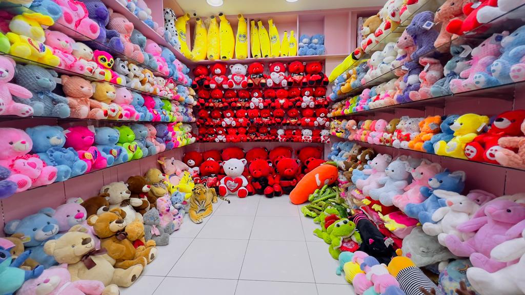 Soft toys are giving a comfortable feeling