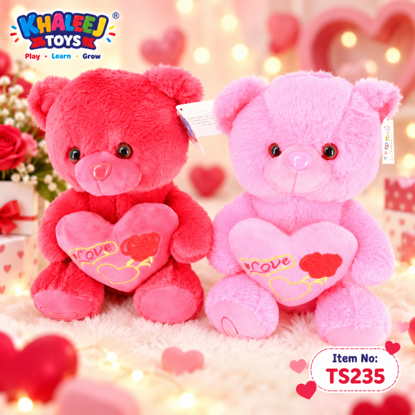 30CM BEAR 2 CLRS  
